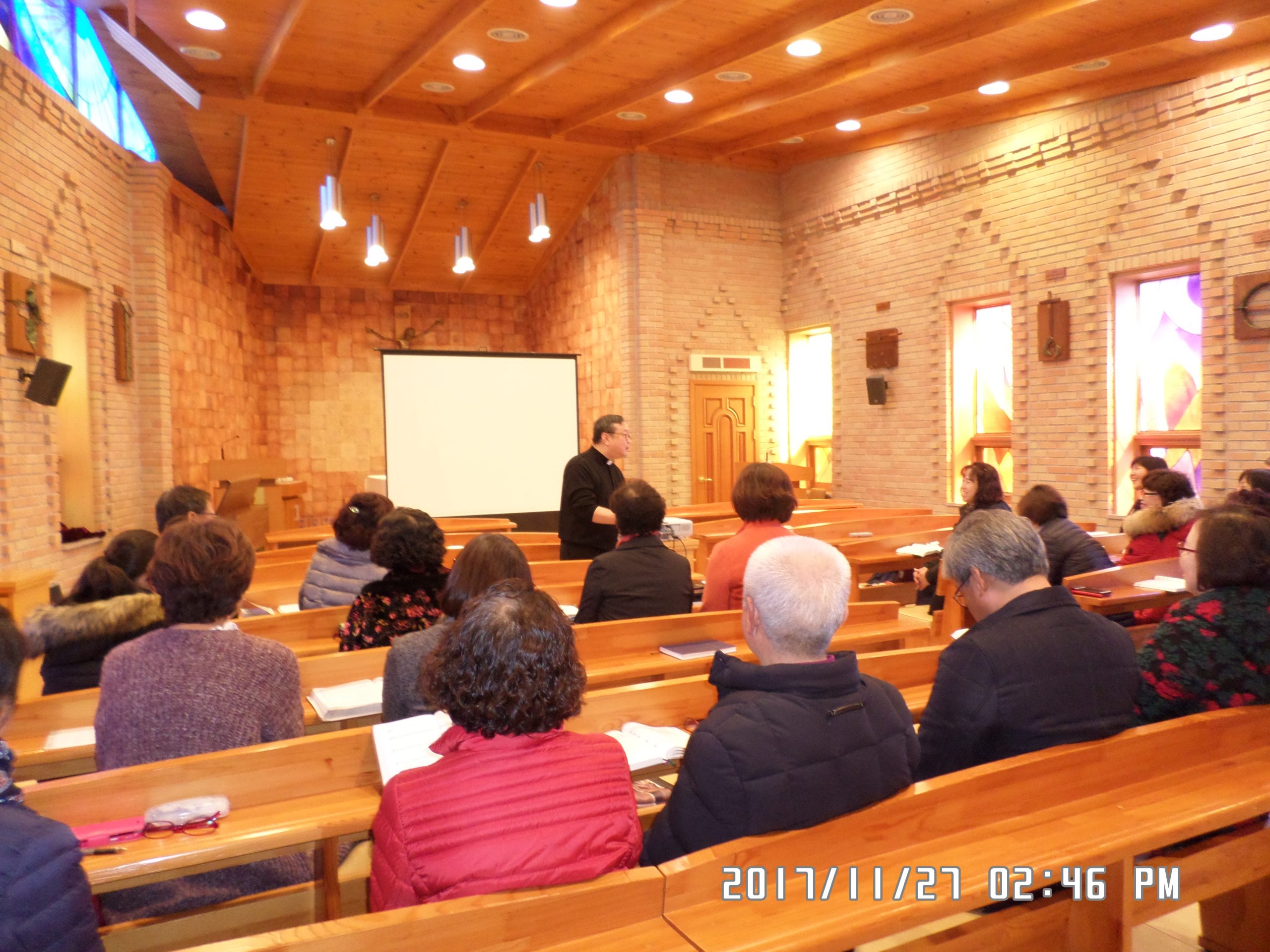 11월 27일 성지봉사자 피정