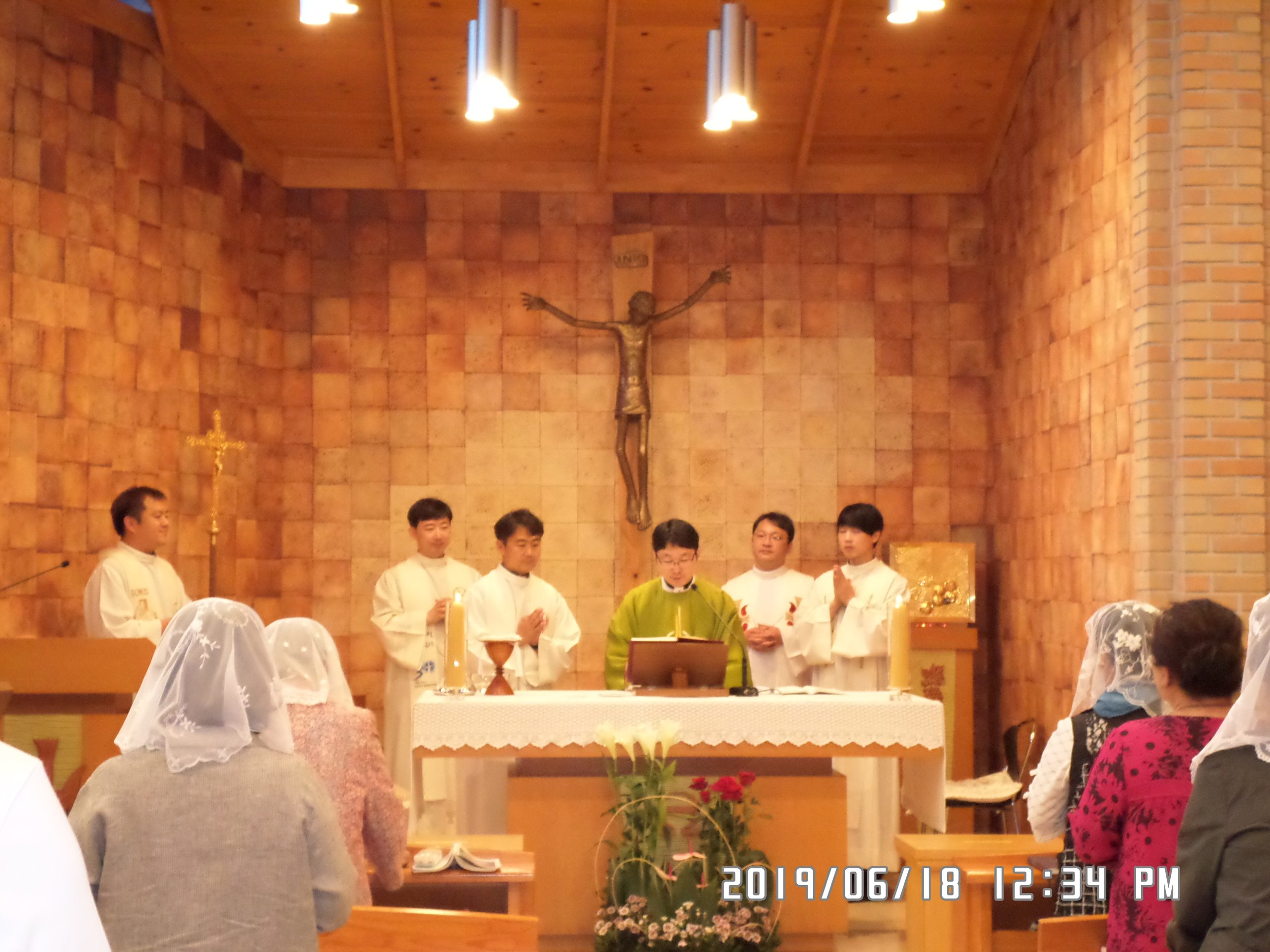6월 18일 강버들 프란치스코 하비에르 신부님 부임